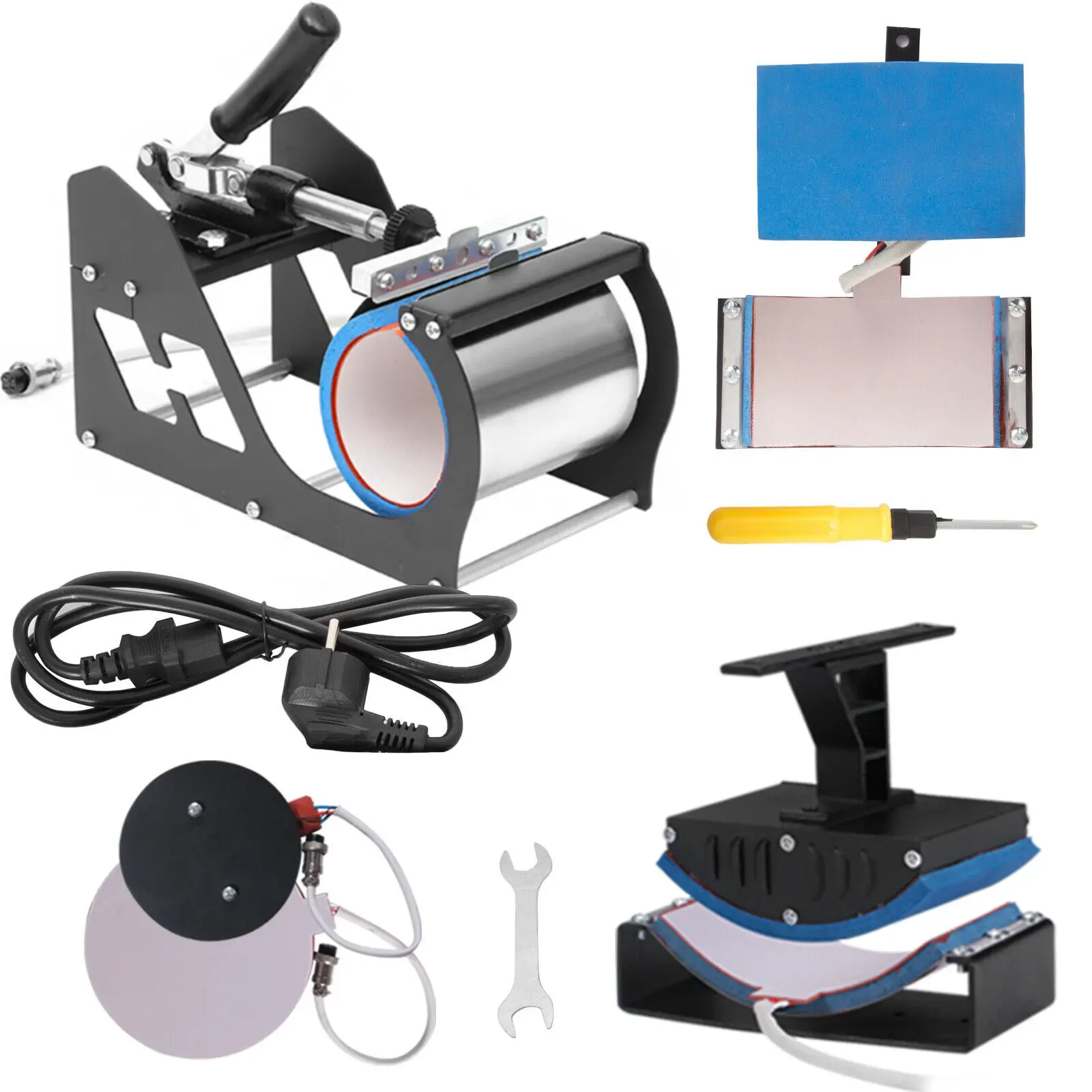 Free shiipping 5-in-1 Digital Heat Press Machine, Multifunctional Transfer Sublimation
Free shiipping 5-in-1 Digital Heat Press Machine, Multifunctional Transfer Sublimation
