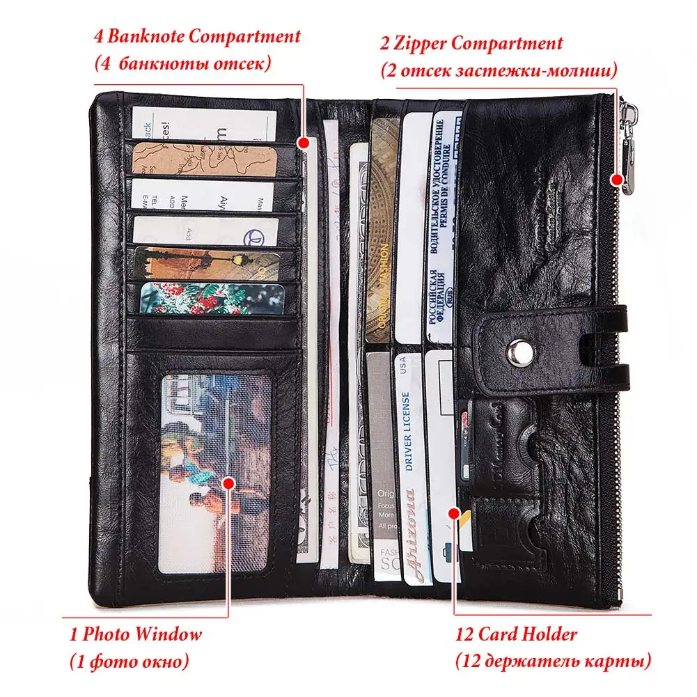 2021 Large Women's wallet Genuine Leathert Female Long Clutch Wallets Fashion Top Quality Portomonee Card Holder Walet For Women
2021 Large Women's wallet Genuine Leathert Female Long Clutch Wallets Fashion Top Quality Portomonee Card Holder Walet For Women