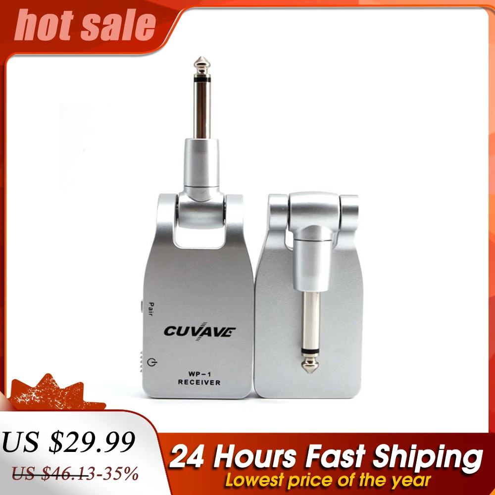 Беспроводная гитарная система 2,4G, передатчик и приемник для гитары, бас, Встроенная перезаряжаемая литиевая батарея, Диапазон передачи 30 м
Беспроводная гитарная система 2,4G, передатчик и приемник для гитары, бас, Встроенная перезаряжаемая литиевая батарея, Диапазон передачи 30 м