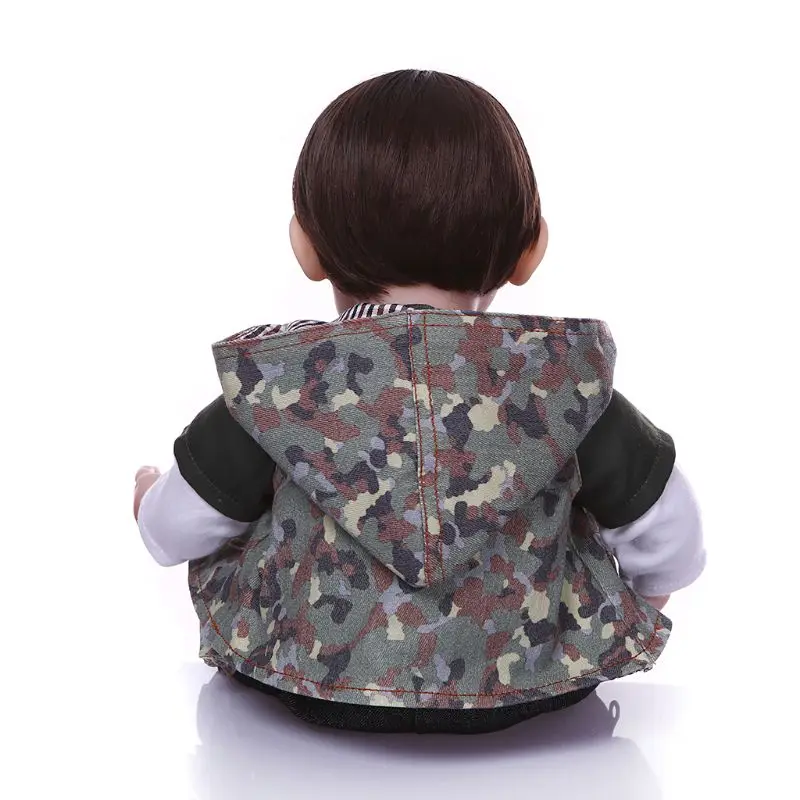50cm Reborn Doll Realistic Soft Silicone Vinyl Newborn Babies Toy Boy Clothes Pacifier Lifelike Handmade Gift
50cm Reborn Doll Realistic Soft Silicone Vinyl Newborn Babies Toy Boy Clothes Pacifier Lifelike Handmade Gift