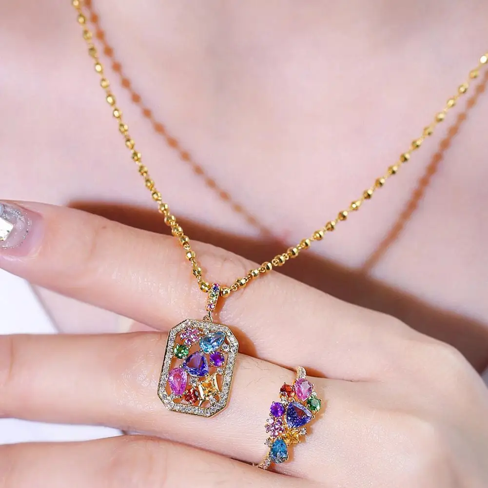 40%HOTLady Ring Pendant Vintage Rhinestone Open-ended Fine Workmanship Electroplating Open Ring Necklace Pendant Jewelry for Ann
40%HOTLady Ring Pendant Vintage Rhinestone Open-ended Fine Workmanship Electroplating Open Ring Necklace Pendant Jewelry for Ann