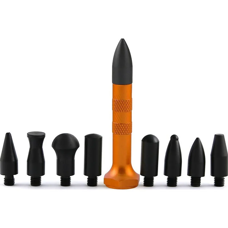 9 Pcs/Set Car Dent Repair Flat Pen Multi-function Car Repair Tool Multi-size Plastic Pen Tip Alloy Rod Set Car Repair Parts
9 Pcs/Set Car Dent Repair Flat Pen Multi-function Car Repair Tool Multi-size Plastic Pen Tip Alloy Rod Set Car Repair Parts