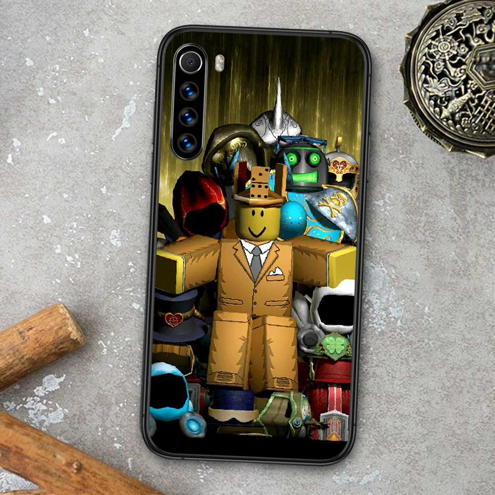 Cartoon Robloxes Phone Case For Xiaomi Redmi Note 7 8 8T 9 9S 4X 7 7A 9A K30 Pro Ultra black Cell Tpu Shell Soft Prime 3D Funda
Cartoon Robloxes Phone Case For Xiaomi Redmi Note 7 8 8T 9 9S 4X 7 7A 9A K30 Pro Ultra black Cell Tpu Shell Soft Prime 3D Funda
