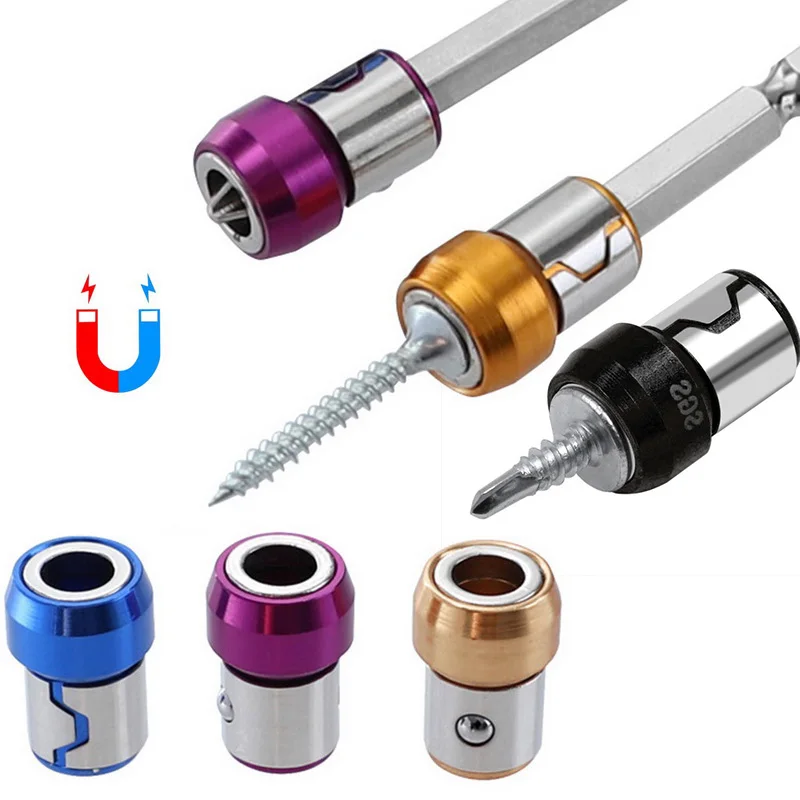Universal Alloy Magnetic Ring Screwdriver Bits Anti-corrosion Strong Magnetic Ring
Universal Alloy Magnetic Ring Screwdriver Bits Anti-corrosion Strong Magnetic Ring