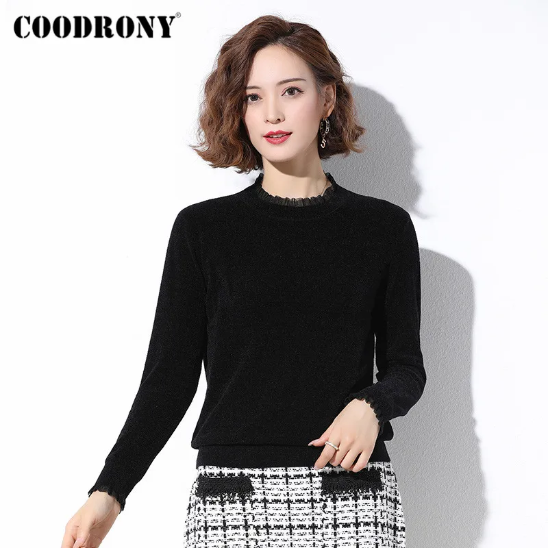 COODRONY Brand Basic Casual Pullover Slim Sweaters For Woman 2020 Autumn Winter Streetwear High Quality Female Jumpers W1113
COODRONY Brand Basic Casual Pullover Slim Sweaters For Woman 2020 Autumn Winter Streetwear High Quality Female Jumpers W1113