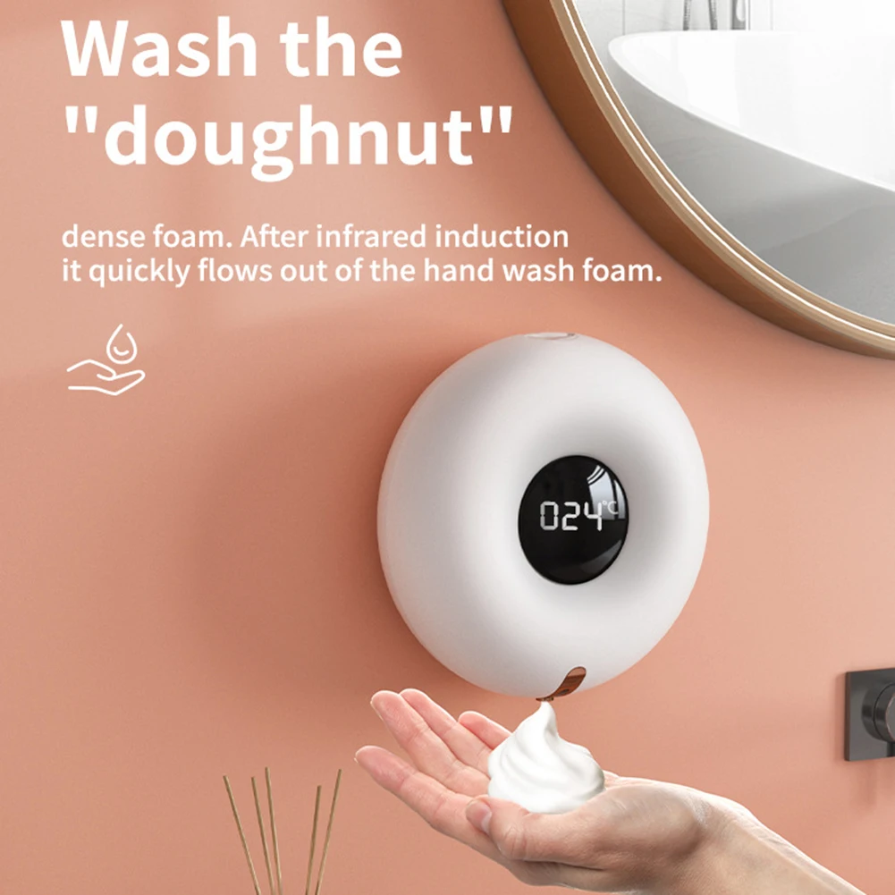 Smart Soap Dispenser Touchless 300ml Wall Mounted Automatic Infrared Sensor Foam Smart Infrared Sensor Hand Washing Machine
Smart Soap Dispenser Touchless 300ml Wall Mounted Automatic Infrared Sensor Foam Smart Infrared Sensor Hand Washing Machine
