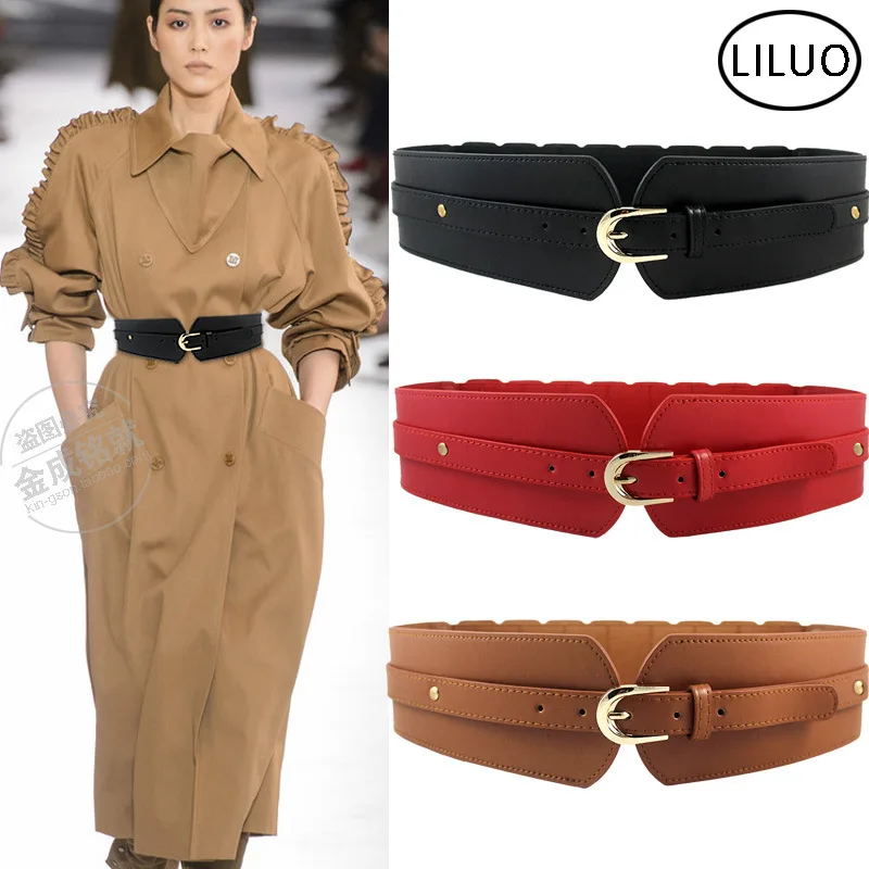 Ladies wide belt elastic retro buckle leather wide belt fashion Joker pin buckle ladies belt girdle elastic elastic ladies belt
Ladies wide belt elastic retro buckle leather wide belt fashion Joker pin buckle ladies belt girdle elastic elastic ladies belt