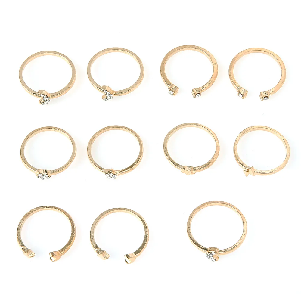 11pcs bohemian style set star moon full diamond ring set joint ring female crystal geometric knuckle ring female jewelry gift
11pcs bohemian style set star moon full diamond ring set joint ring female crystal geometric knuckle ring female jewelry gift
