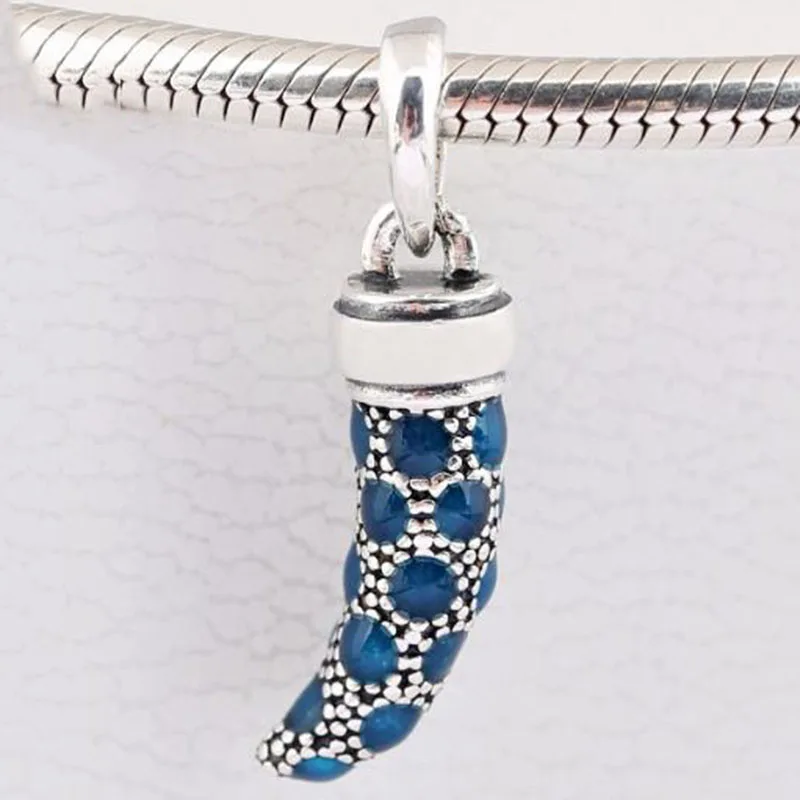 Original 925 Sterling Silver Charm Peacock Blue Pepper Amulet Pendant Fit Pandora Women Bracelet & Necklace Diy Jewelry
Original 925 Sterling Silver Charm Peacock Blue Pepper Amulet Pendant Fit Pandora Women Bracelet & Necklace Diy Jewelry