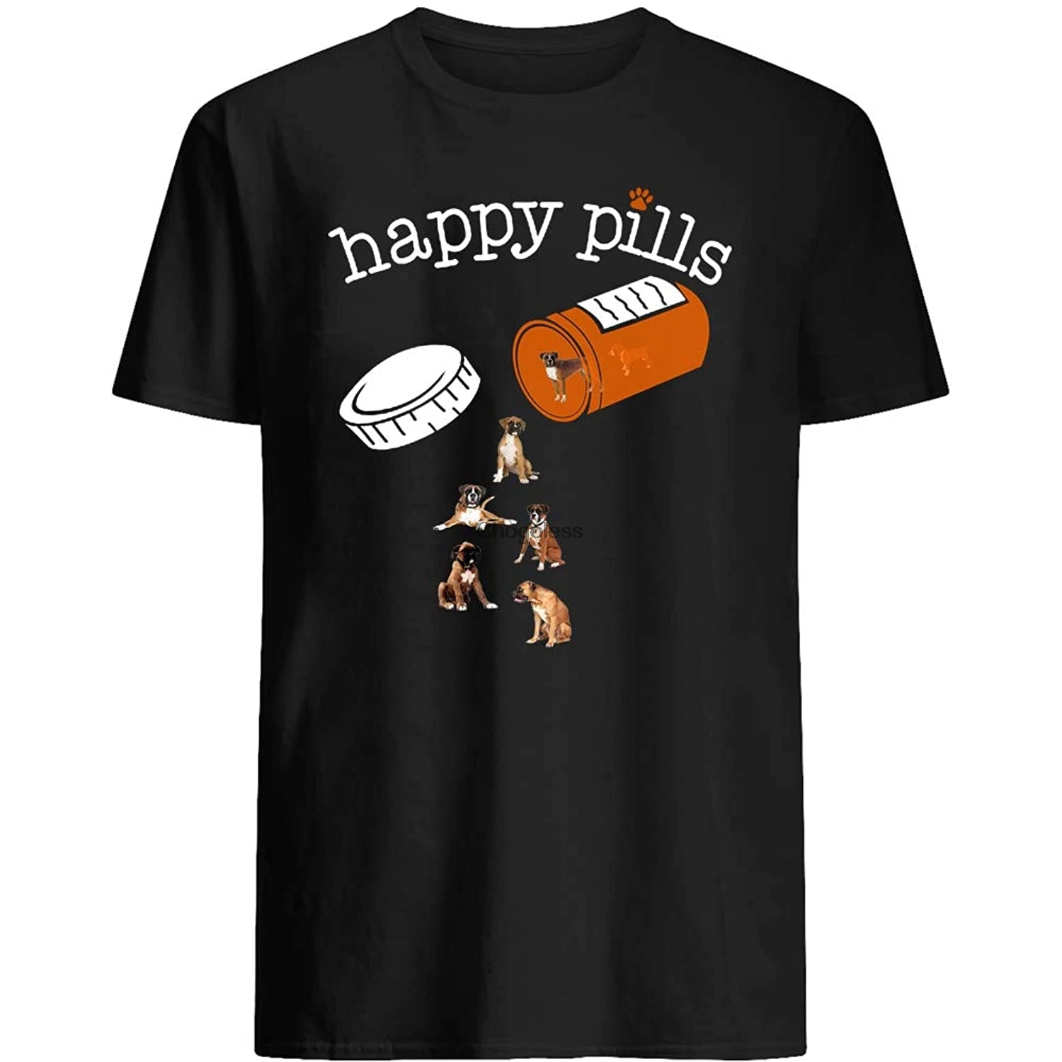 Boxers Dog - Happy Pills - Boxer Lovers Animal pet Puppy Breed Owner Gift Graphic Unisex T-Shirt
Boxers Dog - Happy Pills - Boxer Lovers Animal pet Puppy Breed Owner Gift Graphic Unisex T-Shirt