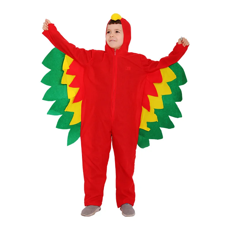 Halloween Costume Costumes for Kids Animated Parrot Jumpsuit Hooded Bat Wings Kids Party Performance Clothing
Halloween Costume Costumes for Kids Animated Parrot Jumpsuit Hooded Bat Wings Kids Party Performance Clothing