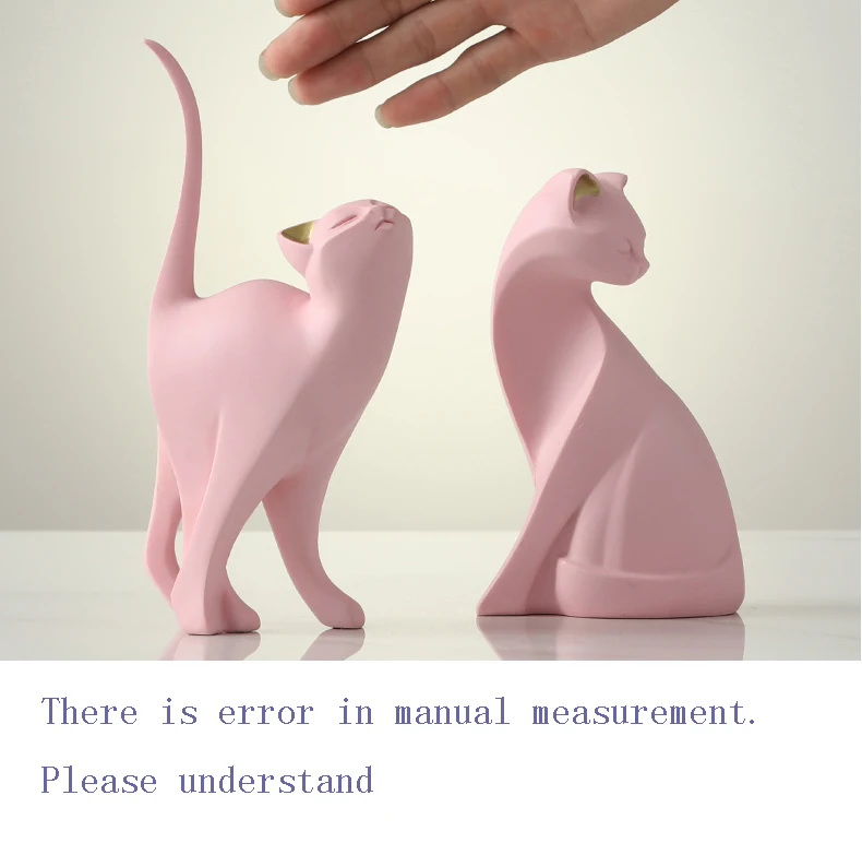 Pet furnishing articles Enchanting cat Nordic style home decor sitting room creative resin knickknacks Animal statues
Pet furnishing articles Enchanting cat Nordic style home decor sitting room creative resin knickknacks Animal statues