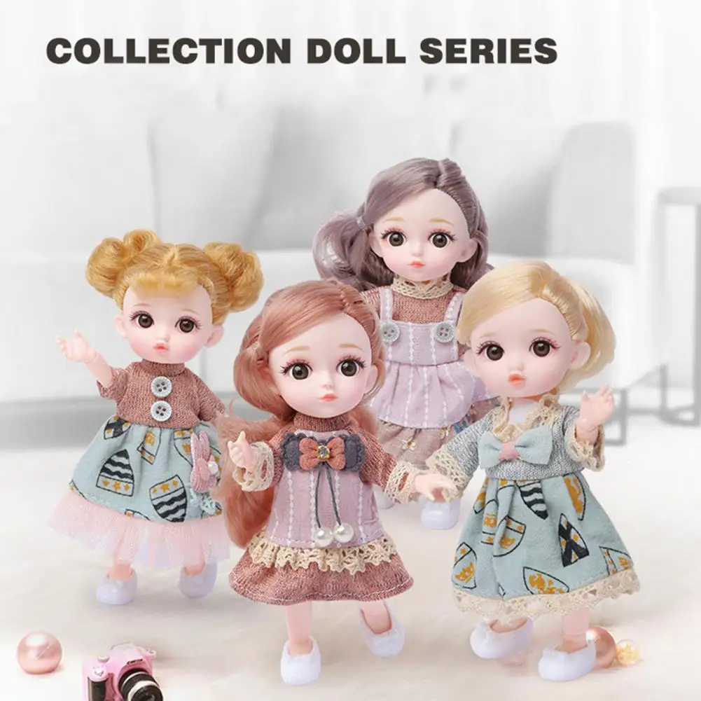 1Set Doll Set Delicate Makeup Movable Joint Comfortable Touch Princess Girl Doll Toy for Children
1Set Doll Set Delicate Makeup Movable Joint Comfortable Touch Princess Girl Doll Toy for Children