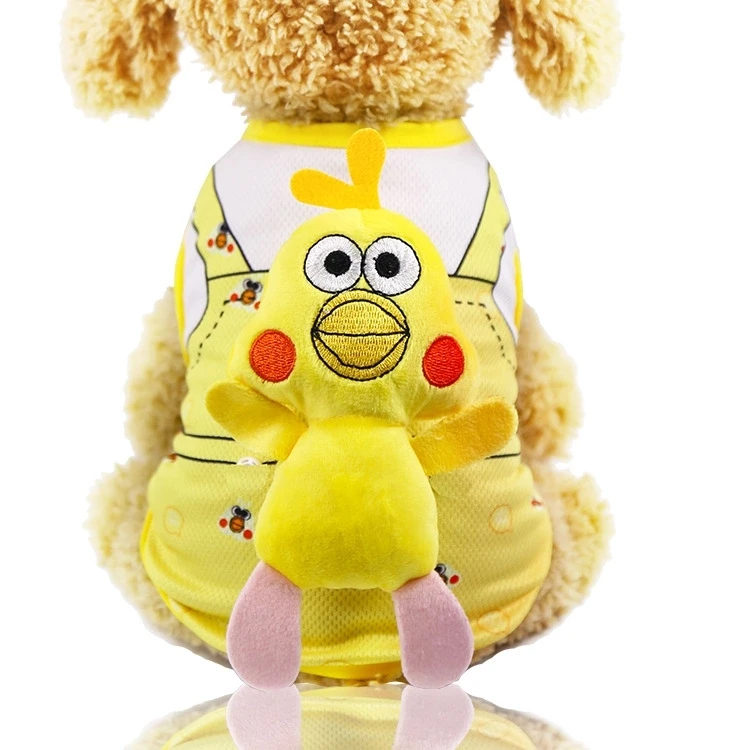 Hot Sale Detachable Doll Dog Shirt Clothes for Small medium Dogs Summer Chihuahua T-shirt Cute Puppy Vest Terrier Pet Clothes
Hot Sale Detachable Doll Dog Shirt Clothes for Small medium Dogs Summer Chihuahua T-shirt Cute Puppy Vest Terrier Pet Clothes