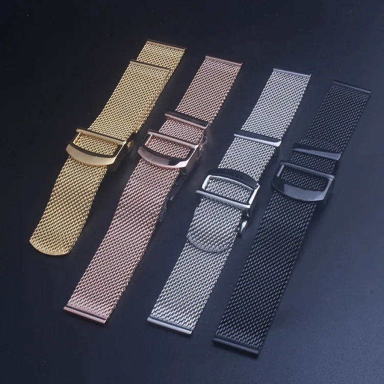 20mm 22mm Milanese Mesh Stainless Steel Watchband for IWC Portofino Portugieser IW356501 356505 Replacement Metal Bracelet Belt
20mm 22mm Milanese Mesh Stainless Steel Watchband for IWC Portofino Portugieser IW356501 356505 Replacement Metal Bracelet Belt
