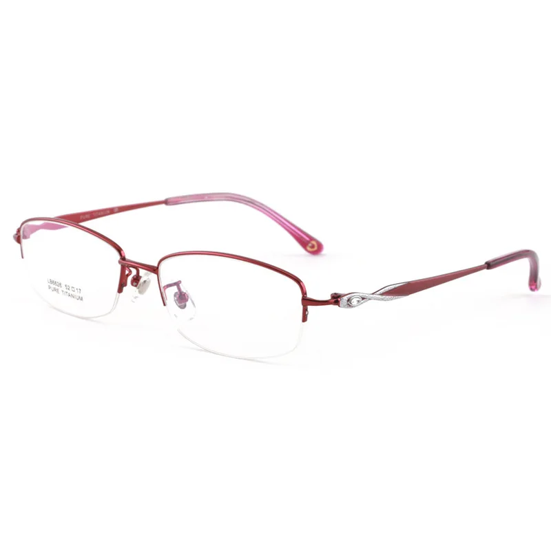 New Fashion Pure Titanium Retro Half-frame Glasses Ladies High Quality Ultra-light Glasses Prescription Glasses
New Fashion Pure Titanium Retro Half-frame Glasses Ladies High Quality Ultra-light Glasses Prescription Glasses