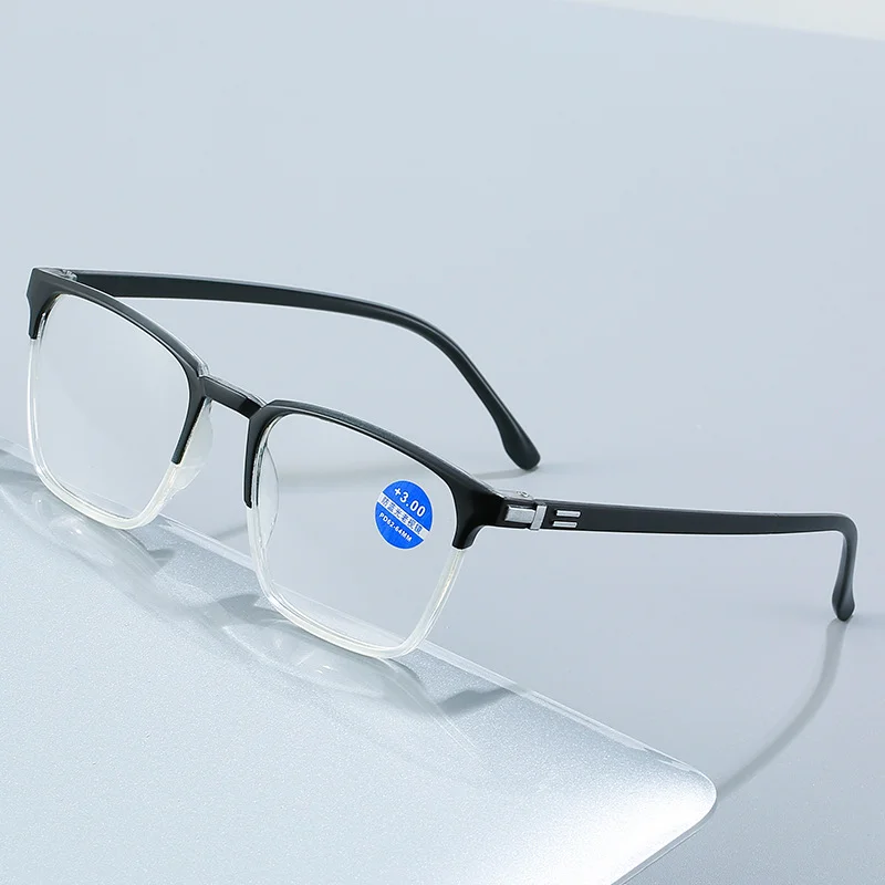 Fashion Half Frame Reading Glasses For Men Gafas De Lectura Mujer Vintage Anti Blue Light Eyeglasses Radiation Protection Gifts
Fashion Half Frame Reading Glasses For Men Gafas De Lectura Mujer Vintage Anti Blue Light Eyeglasses Radiation Protection Gifts