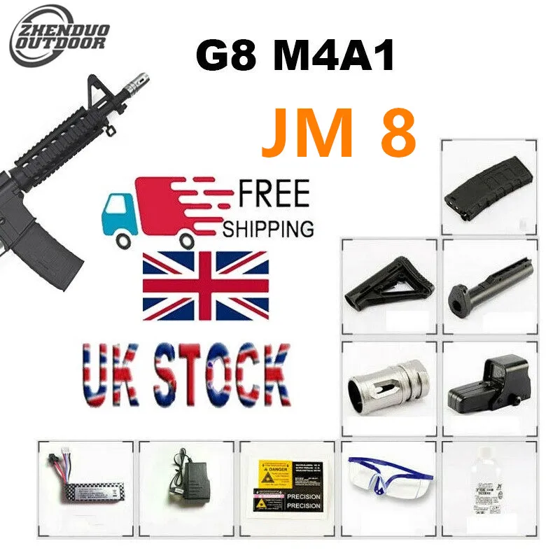 ZHENDUO OUTDOOR Balck JM Gen8 M4A1 J8 J9 J10 Gel Balls Blaster Toy Gun 7-8mm Water Bullets Hunting Gun Accessories
ZHENDUO OUTDOOR Balck JM Gen8 M4A1 J8 J9 J10 Gel Balls Blaster Toy Gun 7-8mm Water Bullets Hunting Gun Accessories