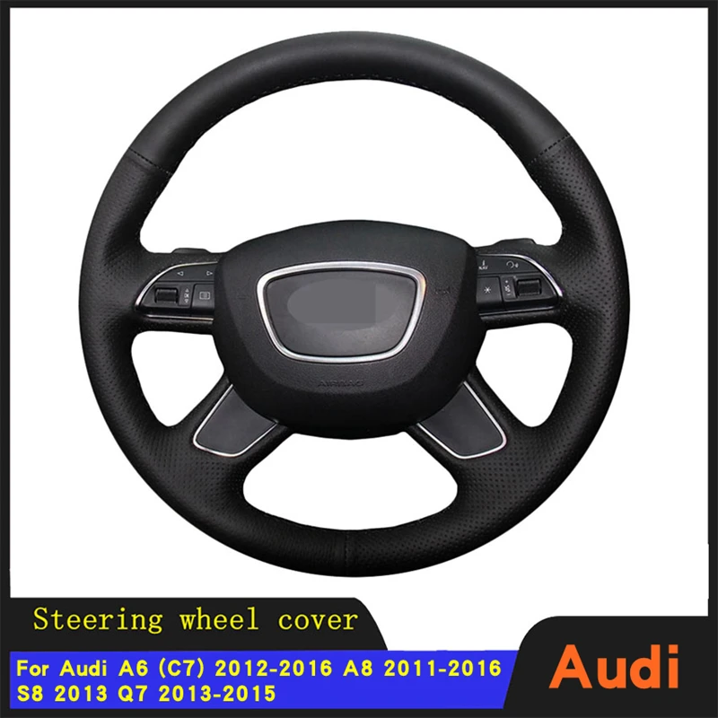 DIY Car Steering Wheel Cover Braid Wearable Genuine Leather For Audi A6 (C7) 2012-2016 A8 2011-2016 S8 2013 Q7 2013-2015
DIY Car Steering Wheel Cover Braid Wearable Genuine Leather For Audi A6 (C7) 2012-2016 A8 2011-2016 S8 2013 Q7 2013-2015
