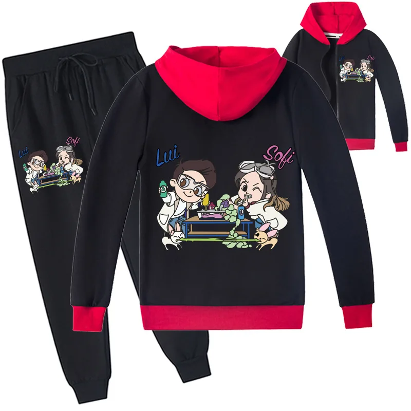 New Zipper Jackets 2022 Boys&Girls Kids Cute Cartoon Hoodie Trousers Outfit Sweatshirt Tops+Pants Outfits 2pcs Set Kids Clothes
New Zipper Jackets 2022 Boys&Girls Kids Cute Cartoon Hoodie Trousers Outfit Sweatshirt Tops+Pants Outfits 2pcs Set Kids Clothes