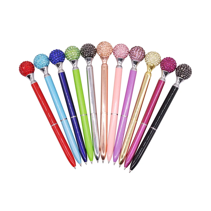 1 Pcs Kawaii Crystal Ball Pens Ballpen Fashion Girl Large Diamond Ballpoint Pens Pens For School Stationery Office Supplies
1 Pcs Kawaii Crystal Ball Pens Ballpen Fashion Girl Large Diamond Ballpoint Pens Pens For School Stationery Office Supplies