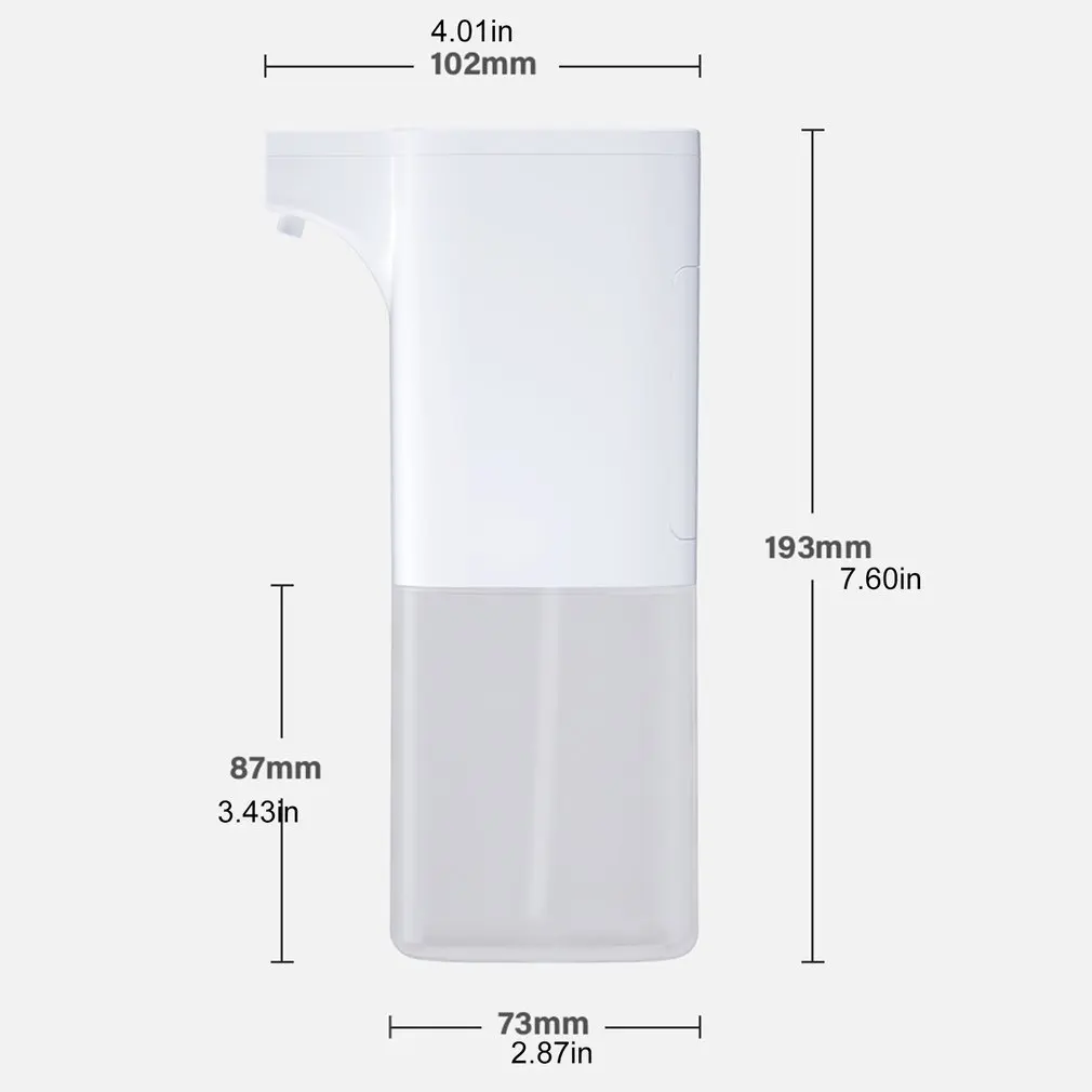 Automatic Pressless Foaming Soap Dispenser - Infrared Motion Sensor Liquid Hands-Free Auto Soap Dispenser
Automatic Pressless Foaming Soap Dispenser - Infrared Motion Sensor Liquid Hands-Free Auto Soap Dispenser