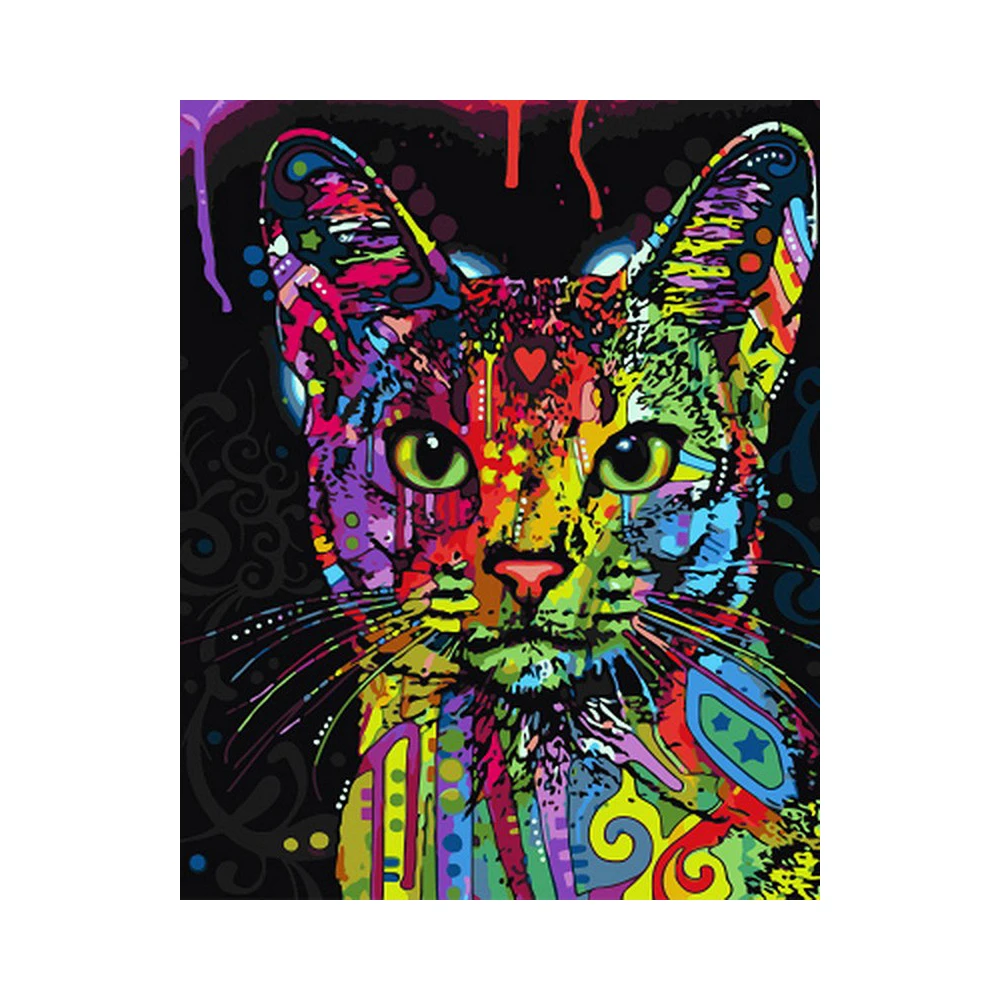 Алмазная 5D картина «сделай сам», вышивка с красочным котом, полноразмерная круглая мозаика с животными, картина для домашнего декора
Алмазная 5D картина «сделай сам», вышивка с красочным котом, полноразмерная круглая мозаика с животными, картина для домашнего декора