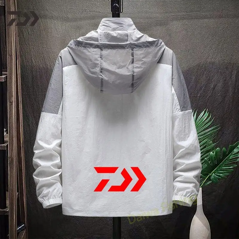 Daiwa Clothes Fishing Shirts Jacket Ice Silk Quick Dry Camouflage Sun Protection Anti-Uv Breathable Hooded Fishing Clothing
Daiwa Clothes Fishing Shirts Jacket Ice Silk Quick Dry Camouflage Sun Protection Anti-Uv Breathable Hooded Fishing Clothing