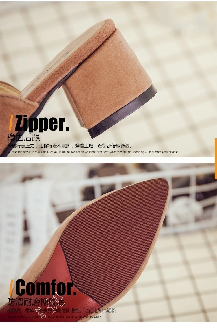 2021 spring and summer new style embroidered rivet mid-heel pointed toe women's slippers, women's outdoor sandals, women's shoes
2021 spring and summer new style embroidered rivet mid-heel pointed toe women's slippers, women's outdoor sandals, women's shoes