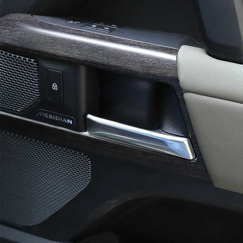 For Land Rover Defender 90 110 2020-2022 Decorative Frame Sticker Car Door Inside Handle ABS Interior Modification Accessories
For Land Rover Defender 90 110 2020-2022 Decorative Frame Sticker Car Door Inside Handle ABS Interior Modification Accessories
