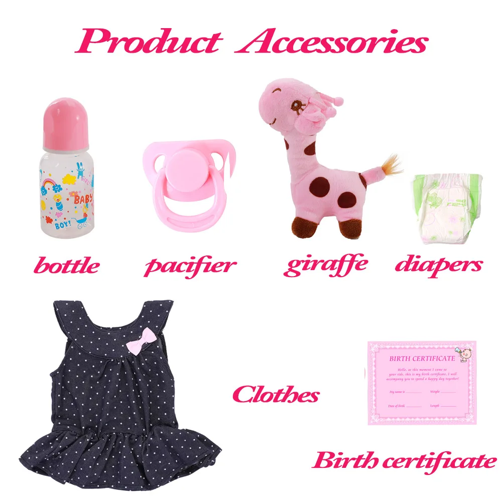 Fashion 56CM Reborn Baby Doll With Curly Hair Realistic Adorable DOLL Very Soft Full Body Silicone Dolls Bath Toy Birthday Gift
Fashion 56CM Reborn Baby Doll With Curly Hair Realistic Adorable DOLL Very Soft Full Body Silicone Dolls Bath Toy Birthday Gift