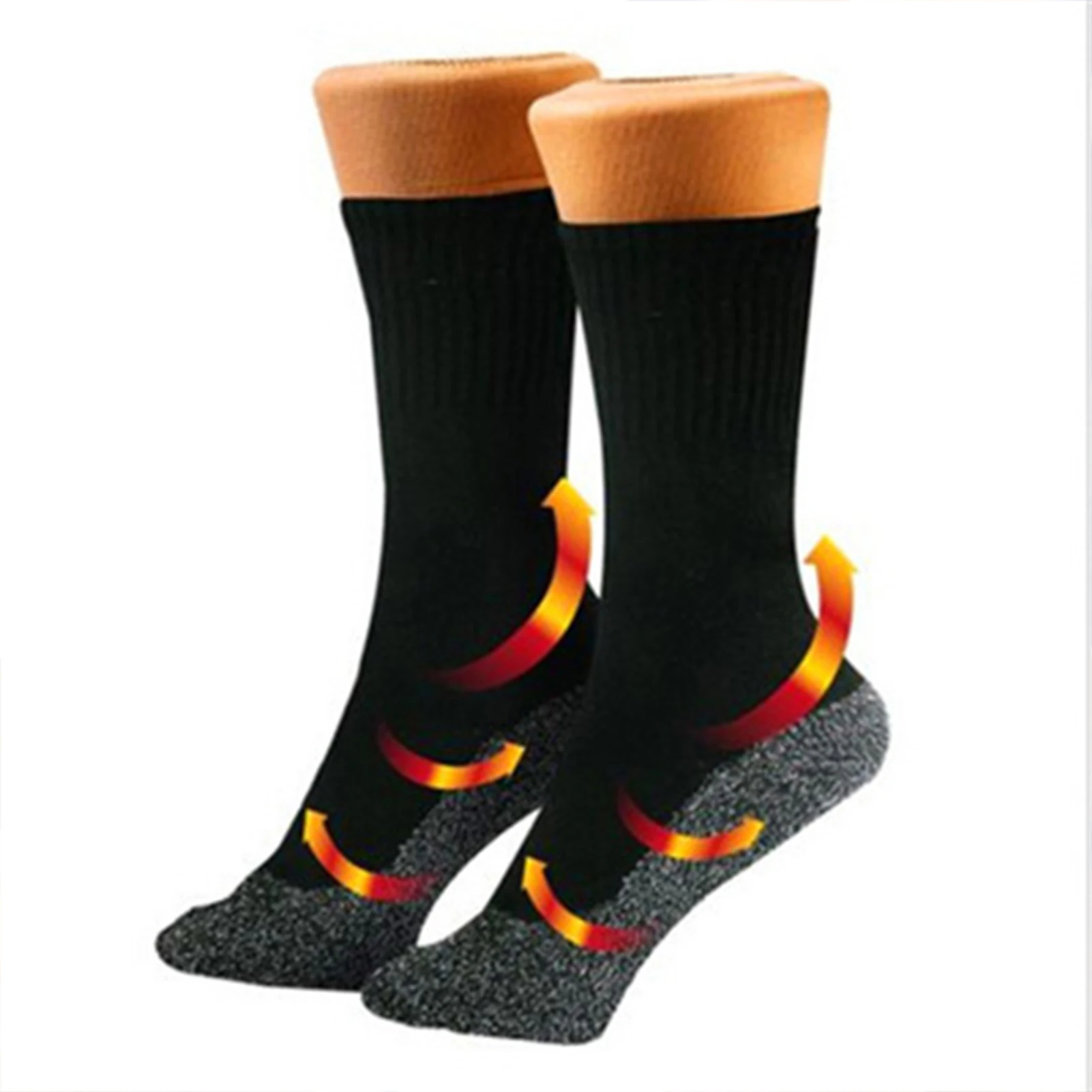 1 Pair Warm Thermal Socks Winter 35 Degree Aluminized Fibers Feet Winter Warm And Dry Heat Insulation Unisex Outdoor Sport Socks
1 Pair Warm Thermal Socks Winter 35 Degree Aluminized Fibers Feet Winter Warm And Dry Heat Insulation Unisex Outdoor Sport Socks