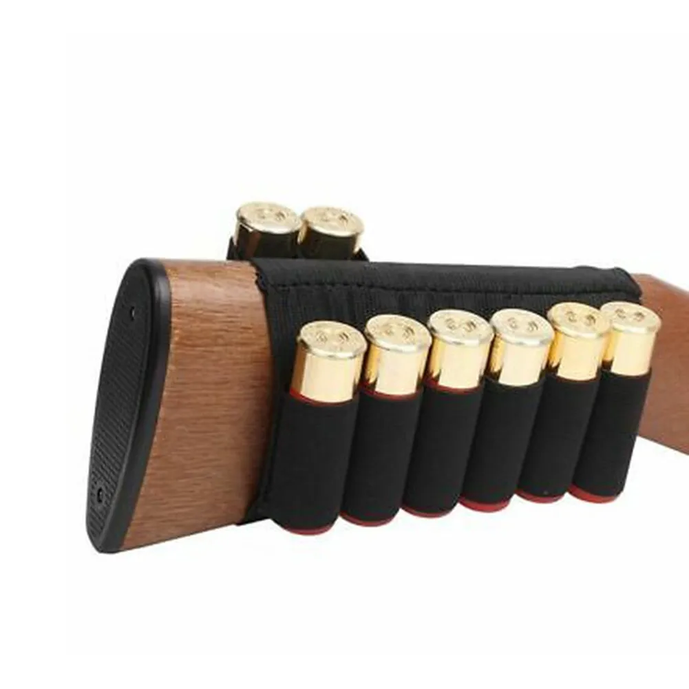 8 Round 12/20 Gauge Outdoors Hunting Buttstock Shell Holder Ammo Pouch Holster/Hunting Accessory/Black/15cm X 9cm
8 Round 12/20 Gauge Outdoors Hunting Buttstock Shell Holder Ammo Pouch Holster/Hunting Accessory/Black/15cm X 9cm