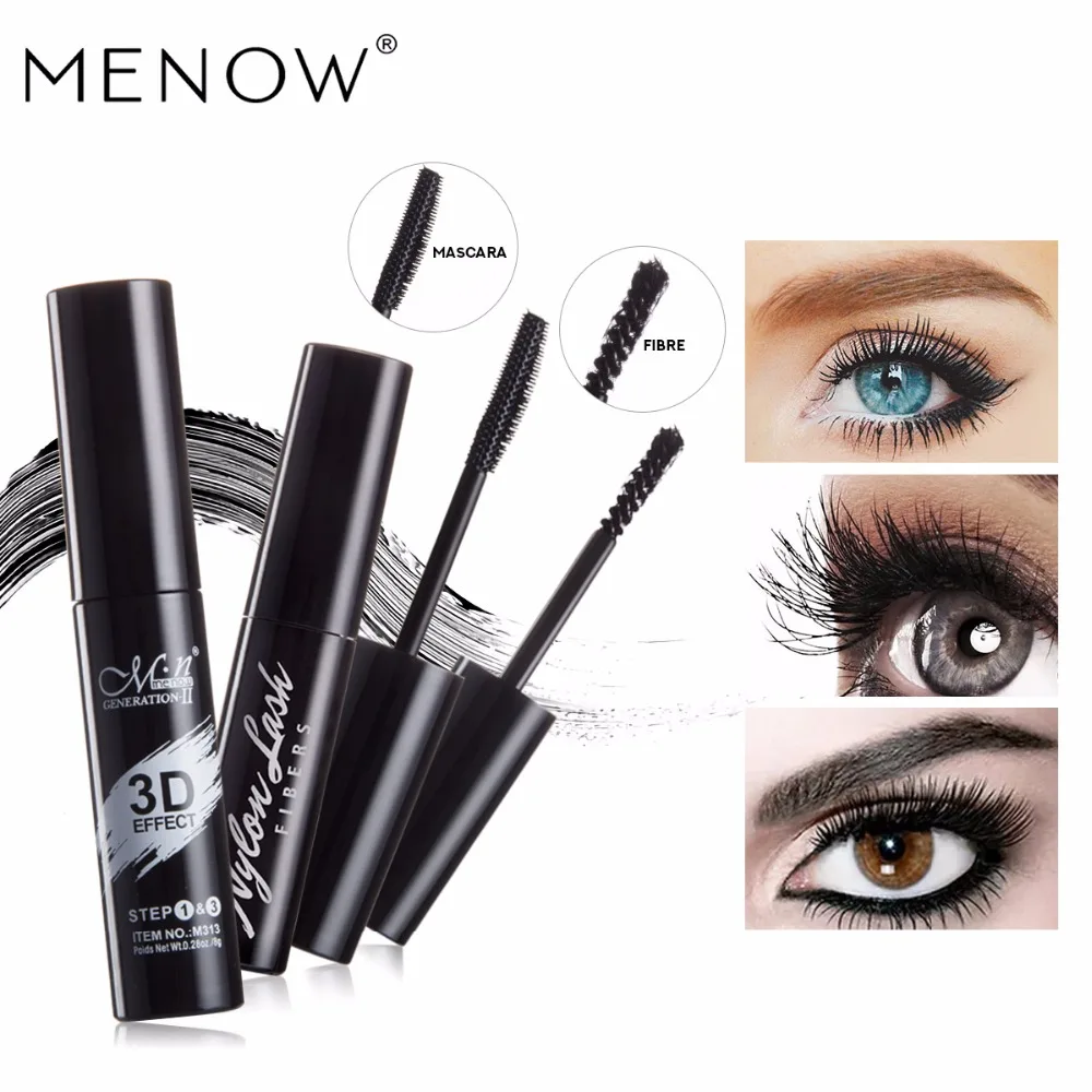MENOW 3D black Waterproof Mascara Plus Grafting Fiber Mascara Companion Eyelash Set Three-dimensional spiral brush head K908
MENOW 3D black Waterproof Mascara Plus Grafting Fiber Mascara Companion Eyelash Set Three-dimensional spiral brush head K908