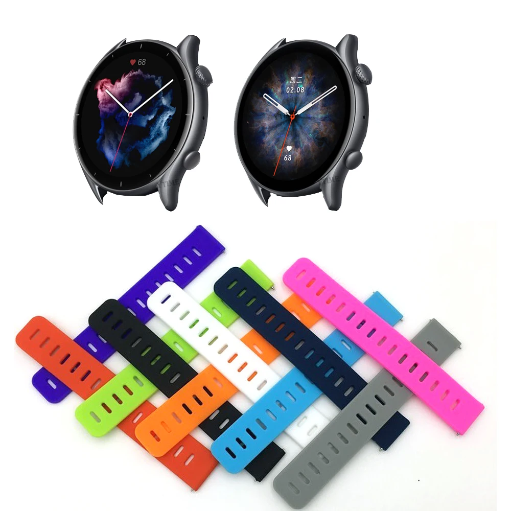 Ремешок силиконовый для Huami Amazfit GTR 3 Pro GTR3 GTR 2 2e eSIM GTR 47 мм, сменный Браслет для наручных часов, 22 мм
Ремешок силиконовый для Huami Amazfit GTR 3 Pro GTR3 GTR 2 2e eSIM GTR 47 мм, сменный Браслет для наручных часов, 22 мм
