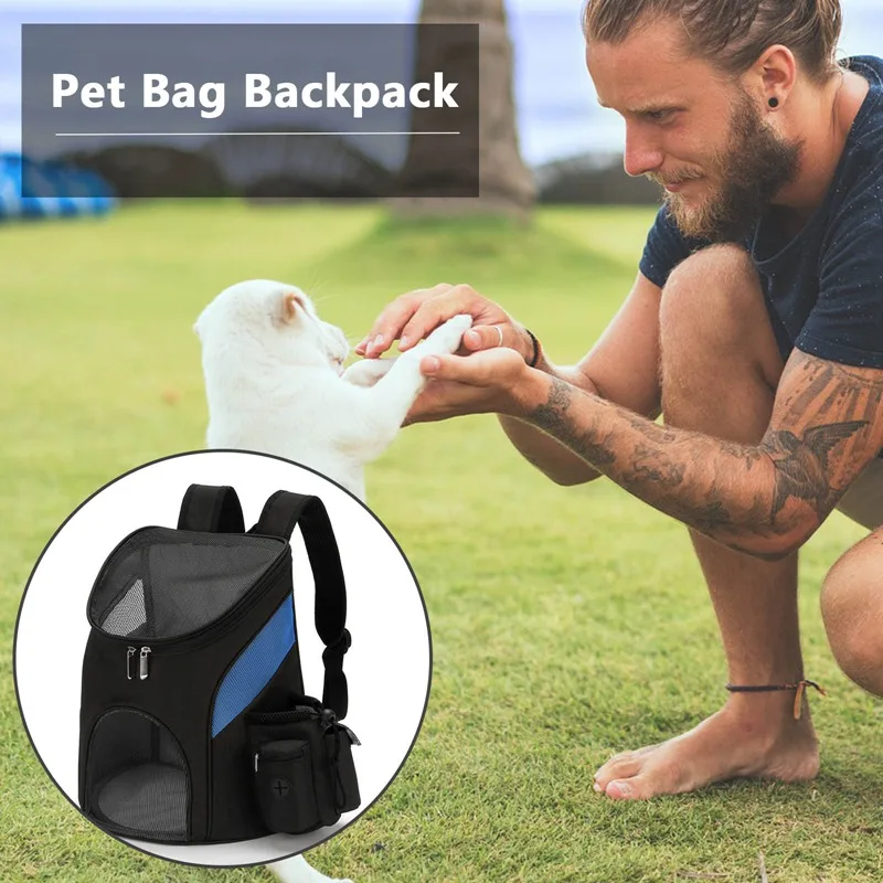 Breathable Pet Dog Carrier Bag Travel Camping Outdoor Dog Cat Ventilated Backpack Bag Portable Foldable Pet Carrier Bag 
Breathable Pet Dog Carrier Bag Travel Camping Outdoor Dog Cat Ventilated Backpack Bag Portable Foldable Pet Carrier Bag