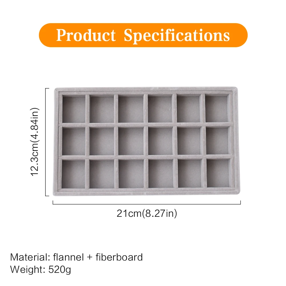 Detachable Flannel Bracelet Ring Jewelry Storage Box Showcase Smooth Soft Stackable Accessary Stand Holder Tray
Detachable Flannel Bracelet Ring Jewelry Storage Box Showcase Smooth Soft Stackable Accessary Stand Holder Tray