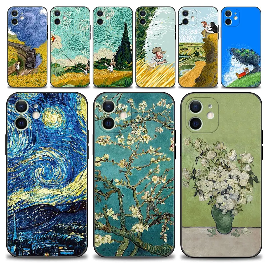 Case For Apple iPhone 13 12 11 Pro Max 13 12 Mini XS Max XR X 7 8 Plus 6 6S Silicone Cover Shell Retro Oil Painting Art Van Gogh
Case For Apple iPhone 13 12 11 Pro Max 13 12 Mini XS Max XR X 7 8 Plus 6 6S Silicone Cover Shell Retro Oil Painting Art Van Gogh