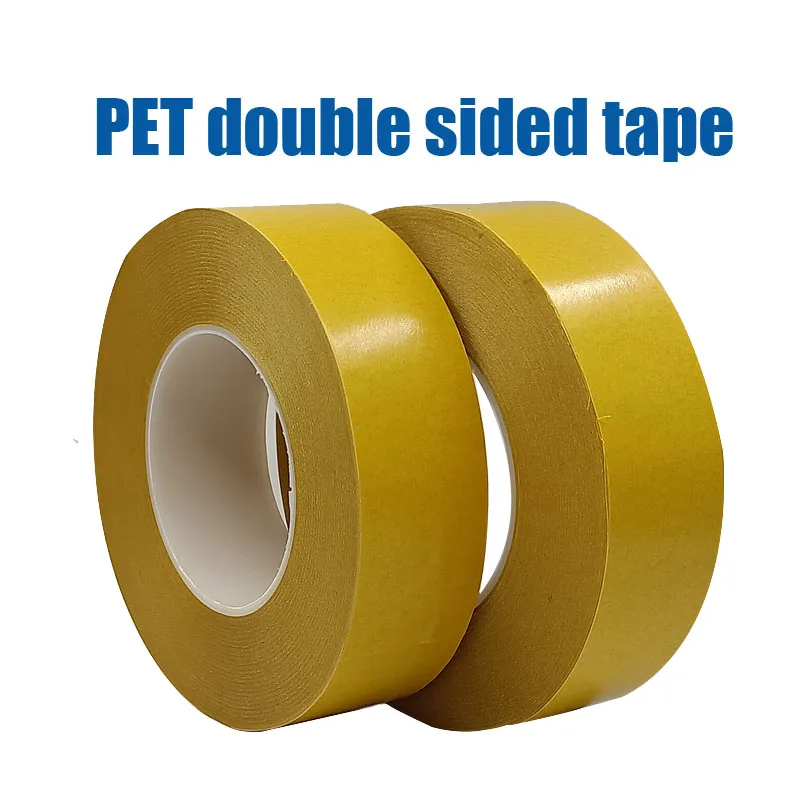 50m Super Fix Transparent Double Sided No Trace Tape Powerful Adhesive Heat Resistant High Temperature Resistance Tape
50m Super Fix Transparent Double Sided No Trace Tape Powerful Adhesive Heat Resistant High Temperature Resistance Tape