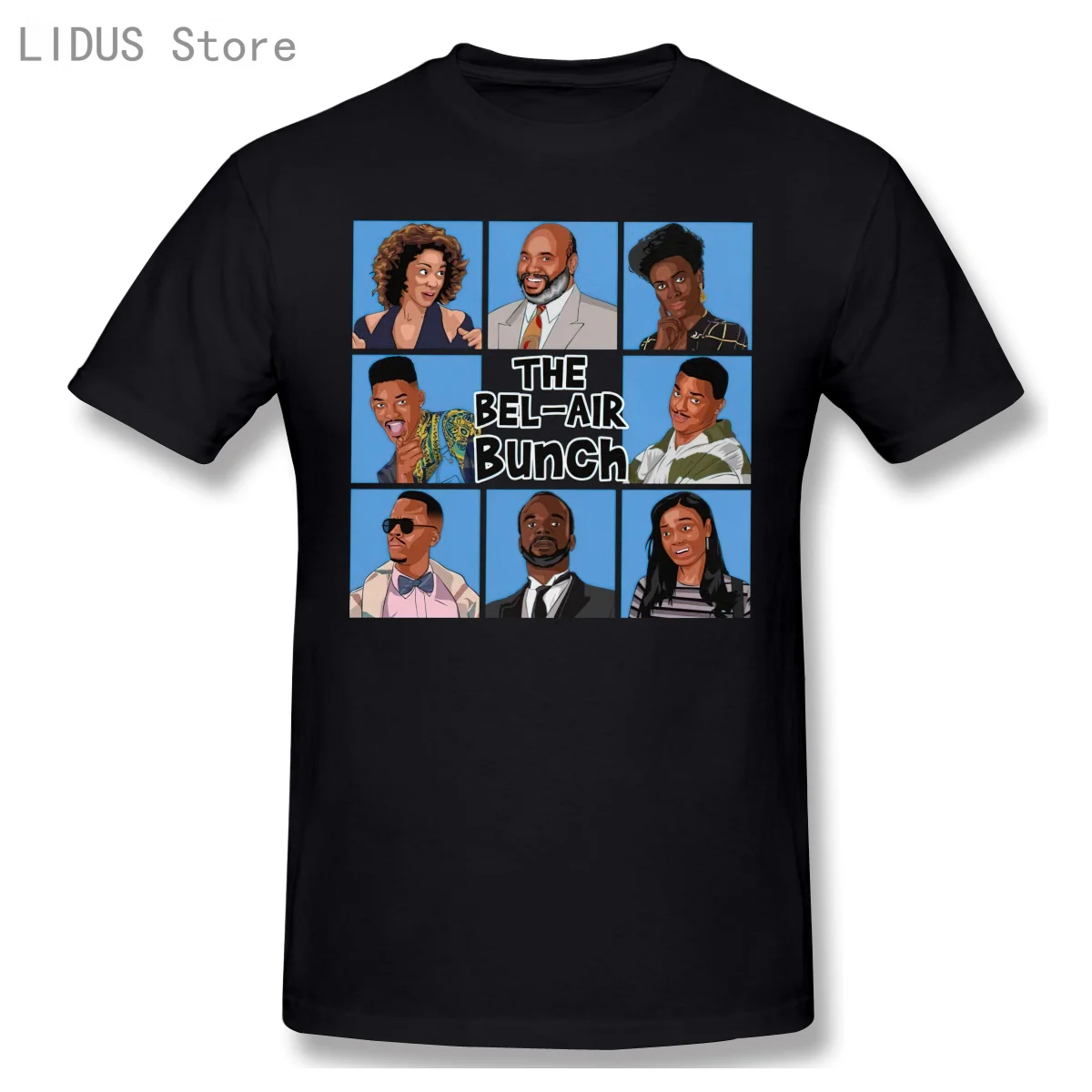 The Fresh Prince Of Bel-Air Tshirt Man Cotton 90s Comedy TV Tee Shirt Short-Sleeve Novelty Graphic T-shirt Clothes
The Fresh Prince Of Bel-Air Tshirt Man Cotton 90s Comedy TV Tee Shirt Short-Sleeve Novelty Graphic T-shirt Clothes