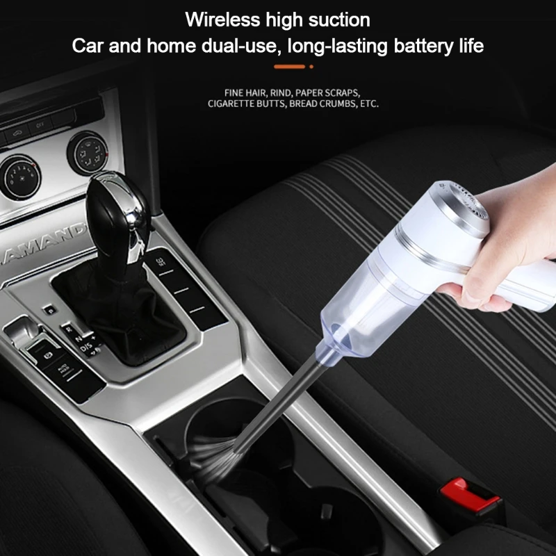 A70F Mini Car Vacuum Cleaner Small Portable Rechargeable Clean Keyboard Interior Dust 
A70F Mini Car Vacuum Cleaner Small Portable Rechargeable Clean Keyboard Interior Dust