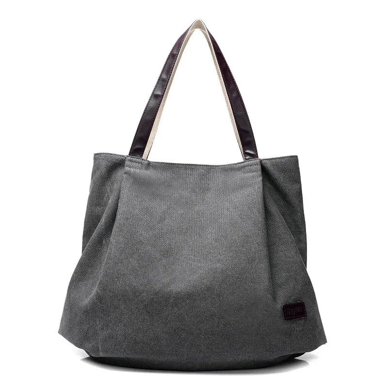Diinovivo Casual Women Tote Bag Canvas Big Shopping Bags Soft Female Shoulder Bag Solid Color Large Capacity Handbags WHDV1770
Diinovivo Casual Women Tote Bag Canvas Big Shopping Bags Soft Female Shoulder Bag Solid Color Large Capacity Handbags WHDV1770