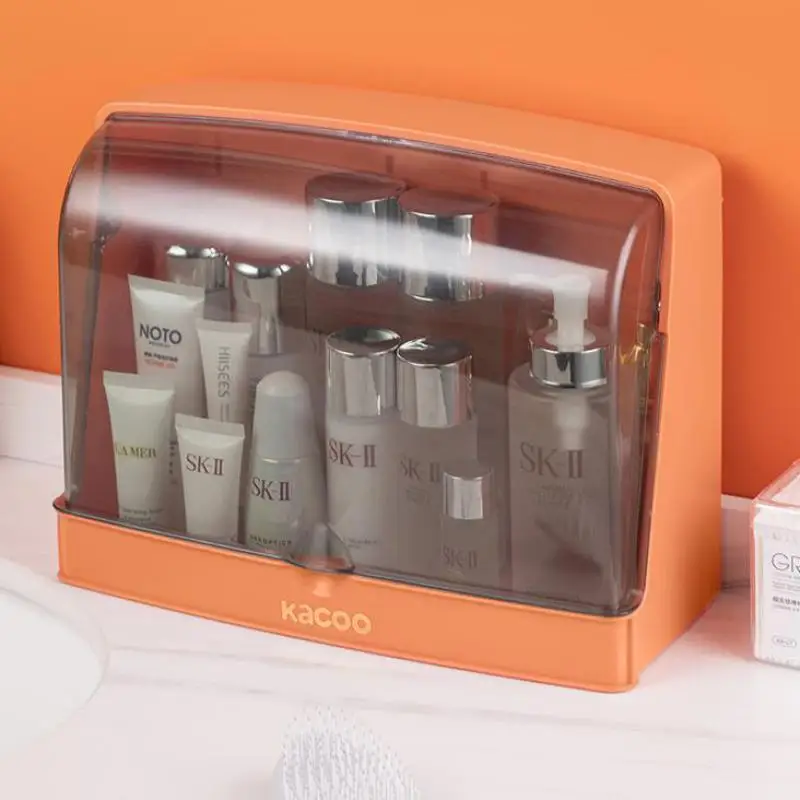 Wall Mounted Simplicity Cosmetic Storage Box Dustproof Household Non Perforated Bathroom Hanging Washstand Shelf
Wall Mounted Simplicity Cosmetic Storage Box Dustproof Household Non Perforated Bathroom Hanging Washstand Shelf