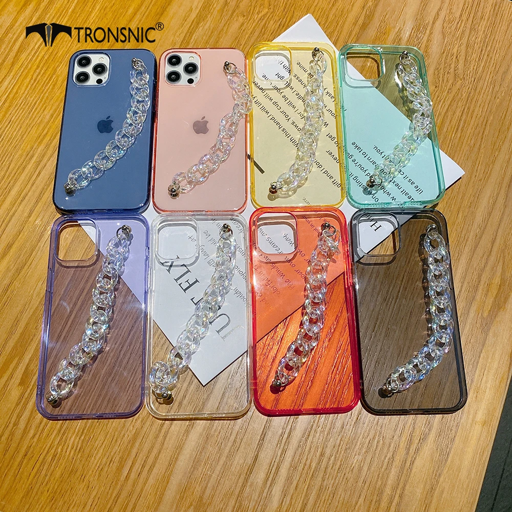 Candy Clear Chain Phone Case for iPhone 12 11 Pro Max XR Xs MAX Soft Purple Blue Wrist Case for iPhone 6 7 8 Plus Cover Landyard
Candy Clear Chain Phone Case for iPhone 12 11 Pro Max XR Xs MAX Soft Purple Blue Wrist Case for iPhone 6 7 8 Plus Cover Landyard