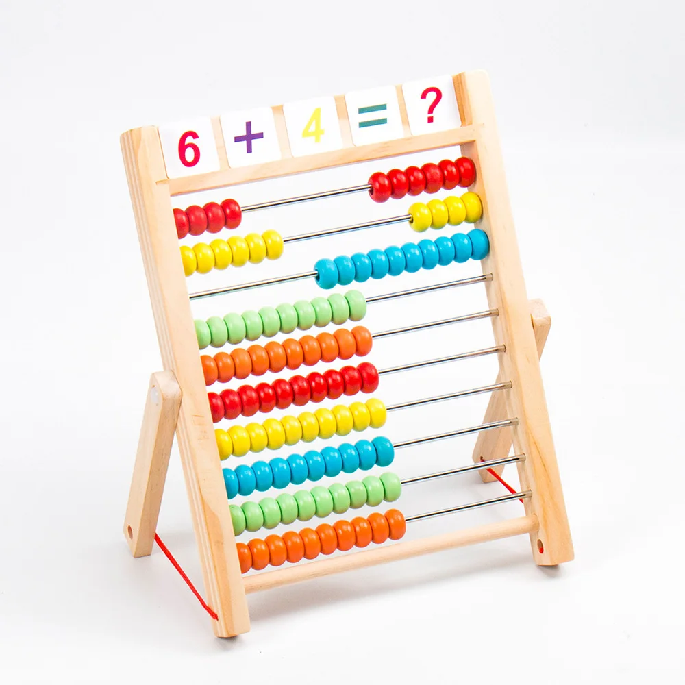 Wooden Arithmetic Calculation Counter Number Reading Children Teaching Tools Kids Math Early Learning
Wooden Arithmetic Calculation Counter Number Reading Children Teaching Tools Kids Math Early Learning