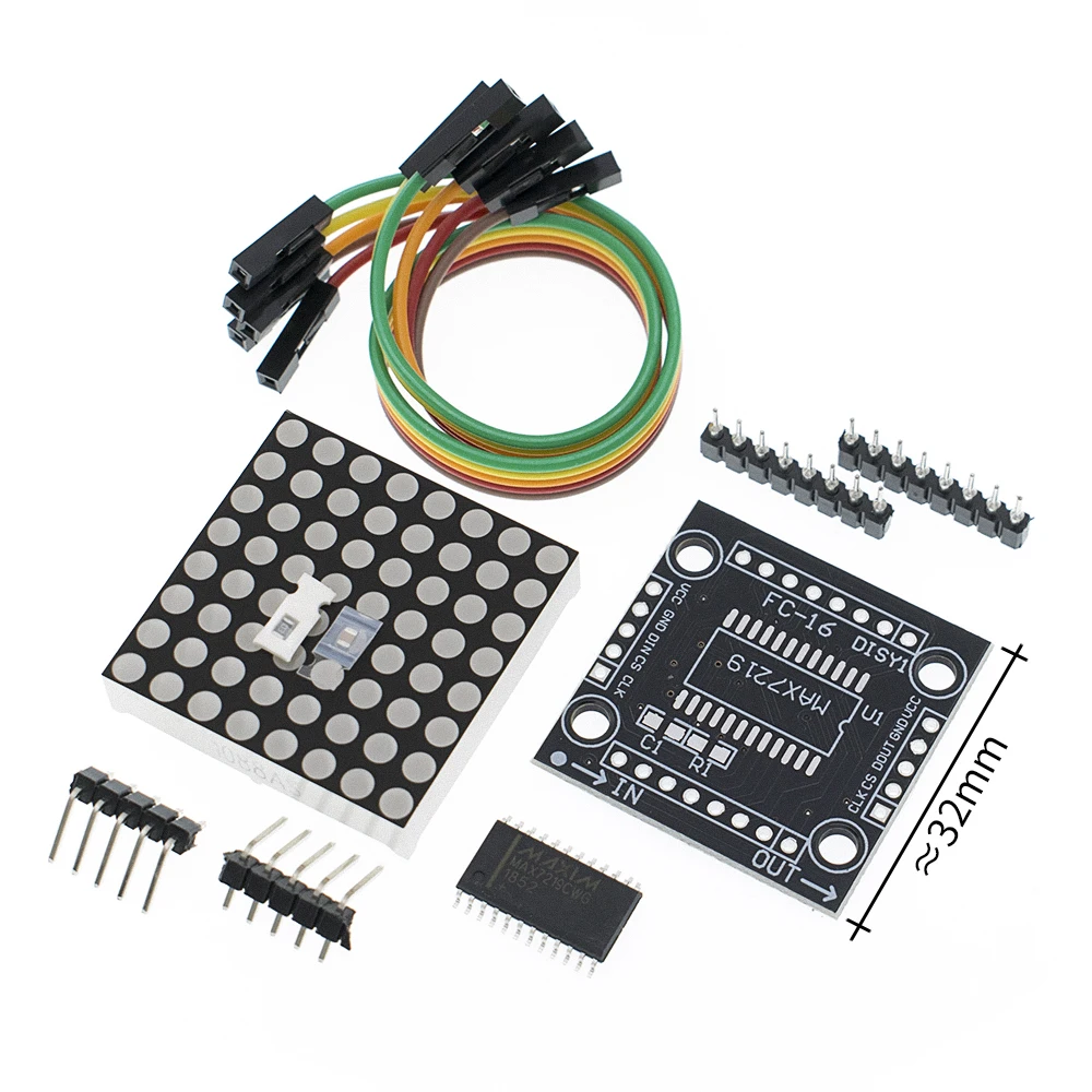 10 комплектов матричный модуль MAX7219 микроконтроллер набор сделай сам (hei)|diy kit|kit