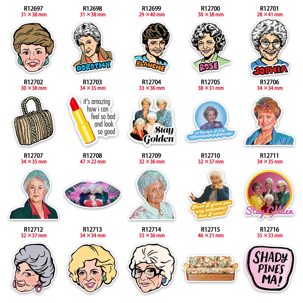 Cute Character Golden Girls Planar Resin Flatback 30pcs/lot for DIY Mobile Phone Case Headband Hair Bow
Cute Character Golden Girls Planar Resin Flatback 30pcs/lot for DIY Mobile Phone Case Headband Hair Bow