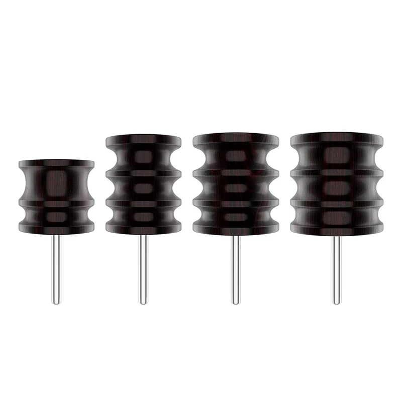 4Pcs Leather Burnisher Bits for Rotary Dremel Tools Pointed Tip and Multi Grooved Burnishing Tips Made of Solid Tropical
4Pcs Leather Burnisher Bits for Rotary Dremel Tools Pointed Tip and Multi Grooved Burnishing Tips Made of Solid Tropical