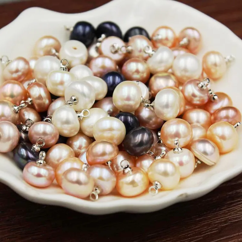 9-10mm Natural Freshwater Pearls Stylish Pendant Button Loose Beads New Fashion Jewelry Making DIY Necklace Bracelet Accessories
9-10mm Natural Freshwater Pearls Stylish Pendant Button Loose Beads New Fashion Jewelry Making DIY Necklace Bracelet Accessories