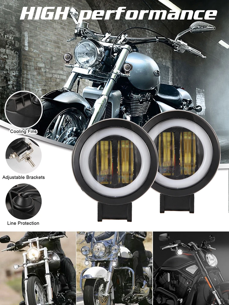 1pcs/2Pcs Motorcycle Light 3 inch LED Waterproof 40W Spotlight External Off-Road Work Light Fog Lamp IP68 Waterproof for Truck
1pcs/2Pcs Motorcycle Light 3 inch LED Waterproof 40W Spotlight External Off-Road Work Light Fog Lamp IP68 Waterproof for Truck